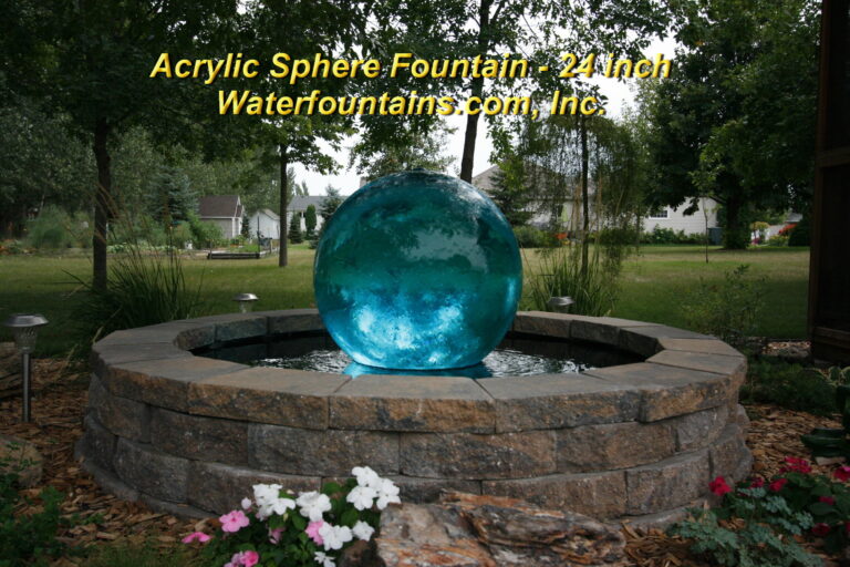 Main 011 Acrylic Sphere Fountain