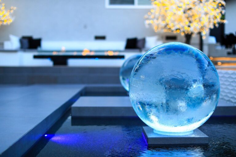 ACRYLIC SPHERE FOUNTAIN 105